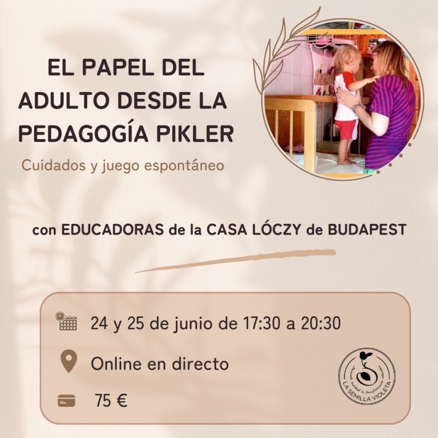 Loczy LOCZY - Papel del adulto desde la mirada Pikler - La Semilla Violeta